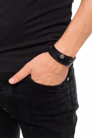 Embossed lettering double bracelet, zdjęcie 2 Embossed lettering double bracelet od Diesel